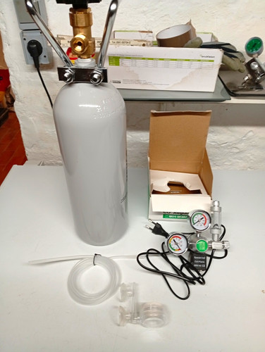 Co2 anlage 2kg mit - co2, 2kg.